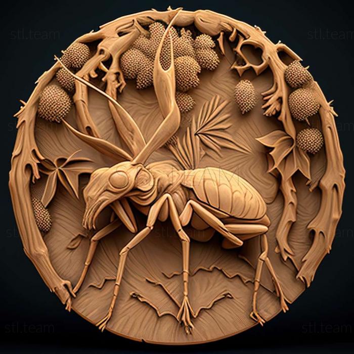 3D модель Cylindromyrmex brevitarsus (STL)